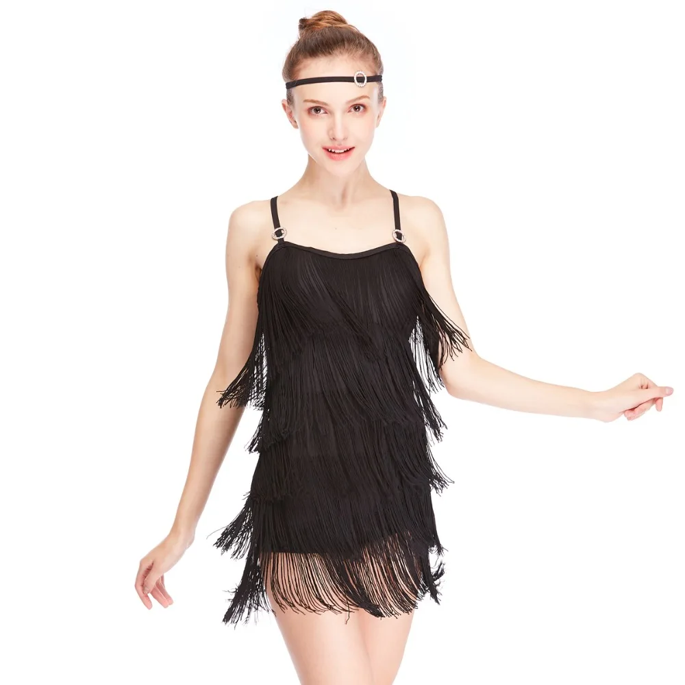 MiDee Fringe Latin Dress Salsa Cheap Ballroom Dance Costume For Sales | Тематическая одежда и униформа