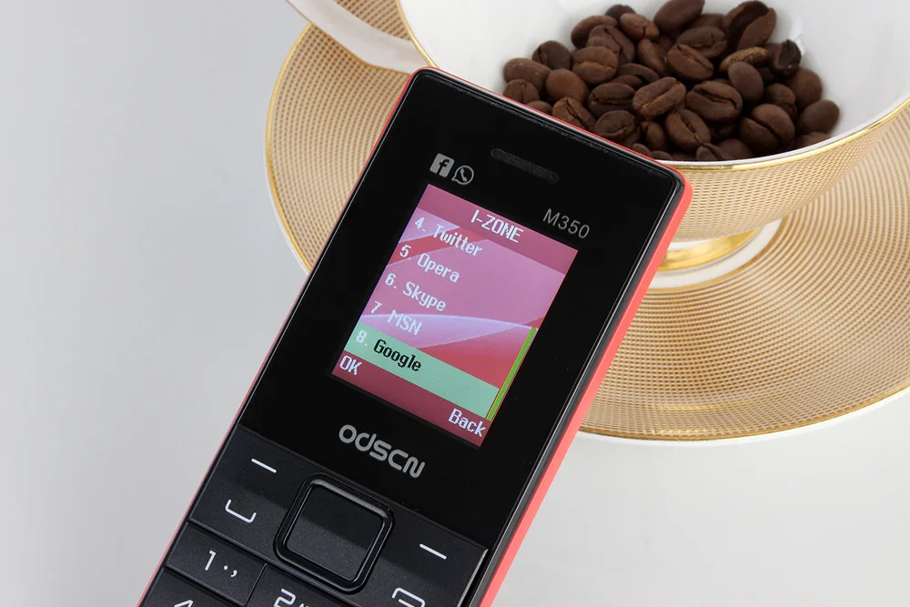 Мобильный телефон Guophone M350 для пожилых людей, 1," экран, две sim-карты, FM, WhatsApp, Bluetooth Камера, недорогой телефон