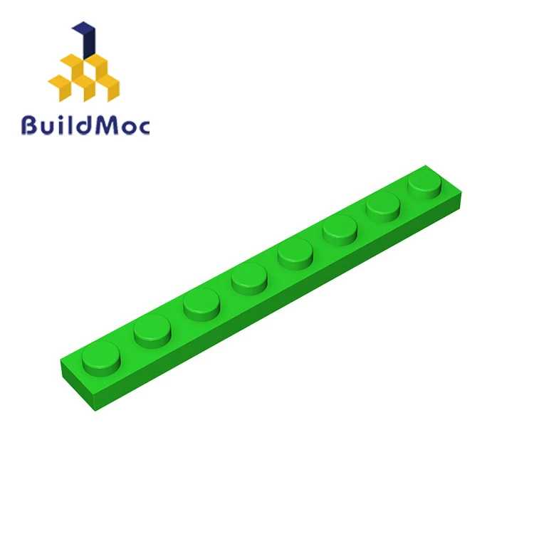 BuildMOC совместимые сборы частицы 3460 1x8 для строительных блоков детали сделай сам