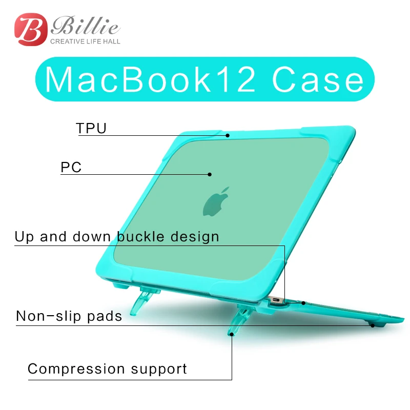 Модный защитный кейс для ноутбука чехол Apple Macbook 12 дюймов сенсорная панель 2017 2018