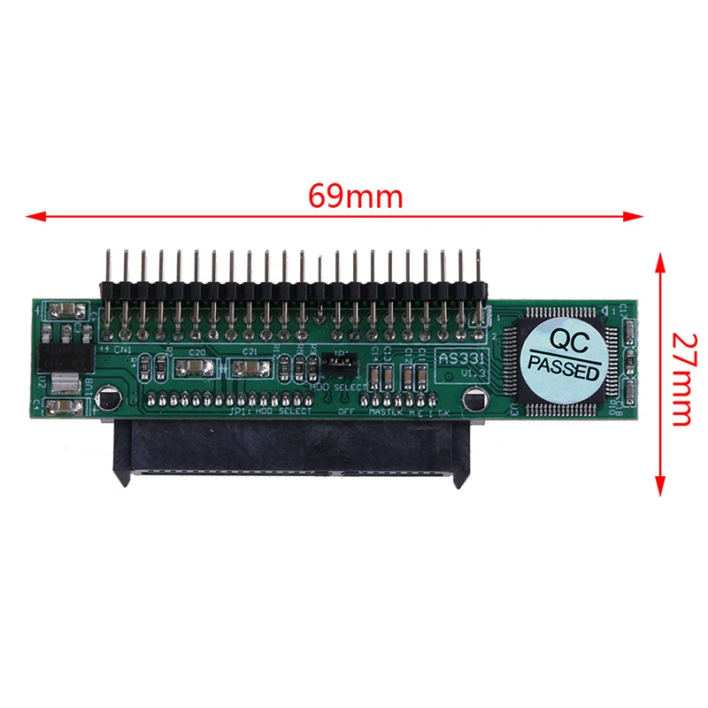2 5 дюйма IDE/SATA Женский жесткий диск SSD до 7 + 15Pin мужской sata адаптер конвертер SATA ide/sata