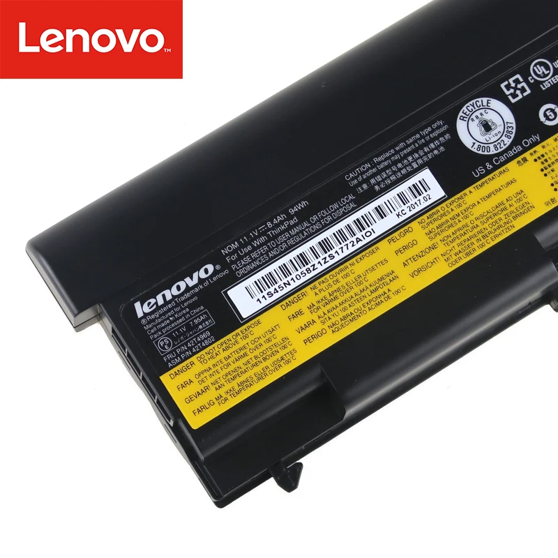 Аккумулятор для ноутбука lenovo Thinkpad T420 SL410 SL410K T410 T510 E520 E50 W510 W520 L412 L420 L421 T520 94Wh 9-ти жильная