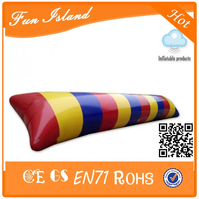 Бесплатная доставка 5x2 м самый популярный надувной водяной шарик катапульта