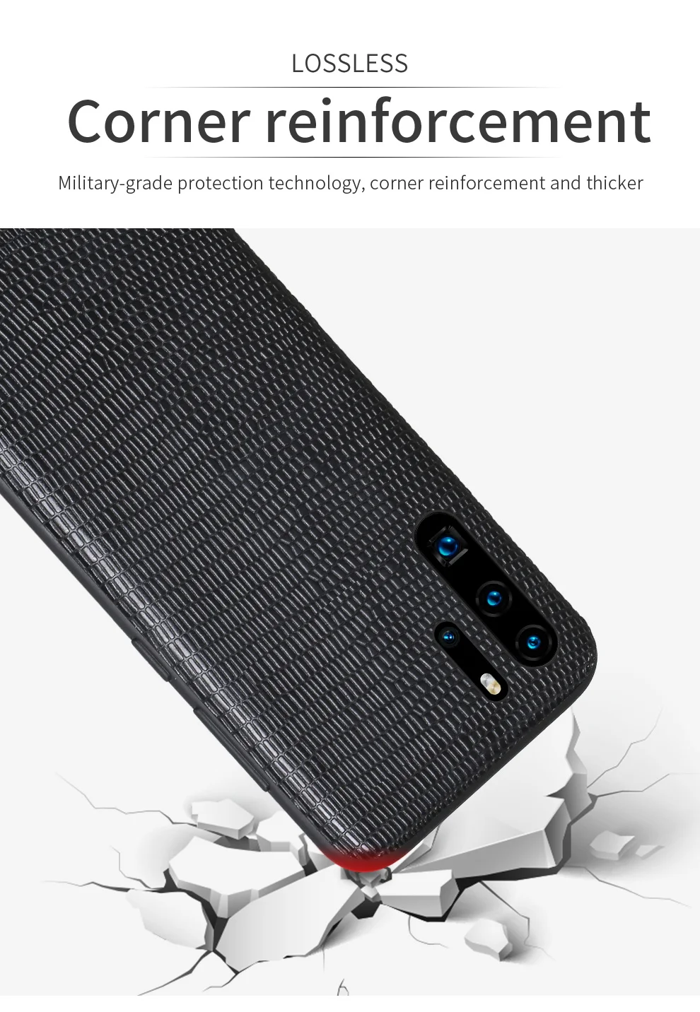 Чехол из натуральной кожи с текстурой ящерицы для huawei P30 pro Lite 360 чехлы с полной защитой для mate 20 P20 Pro Lite Honor 8X20 Pro 10