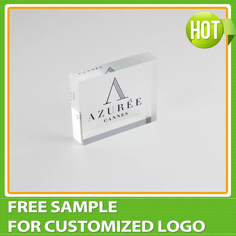 Акриловый блок с логотипом акриловый фирменный табличка названиями рекламные