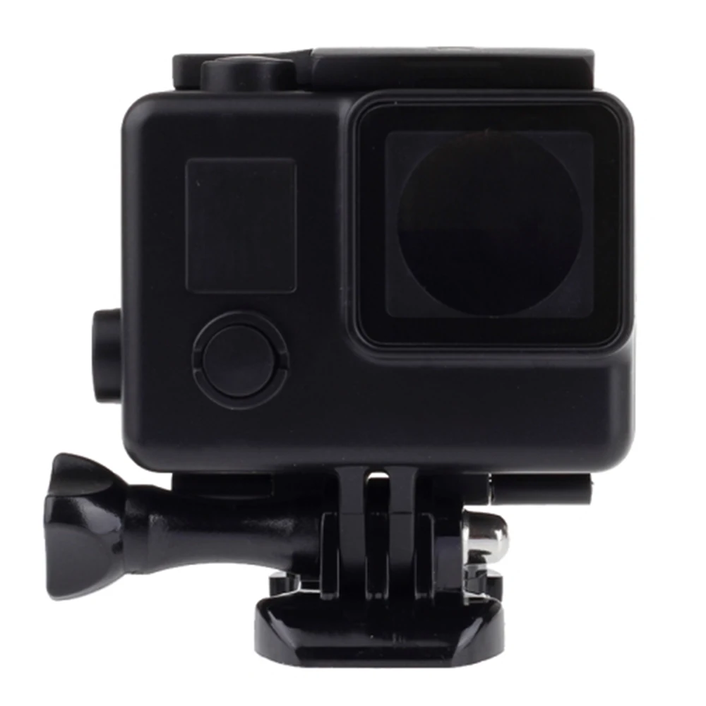Боковое отверстие плотные Корпус чехол для Gopro Hero 4/3+ Plus с открытыми боками черный скелет Защитная крышка Shell для GoPro Hero 3+/4
