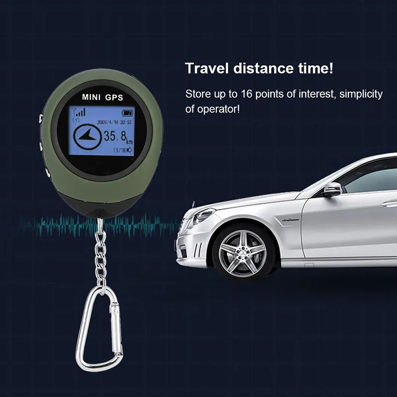 Мини Портативный GPS локатор открытый альпинистский гид Персональный трекер