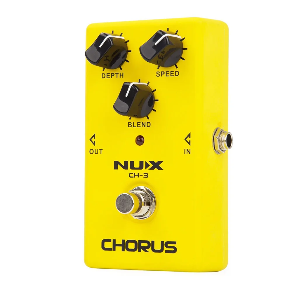 NUX CH 3 Гитары педаль эффектов Chorus низкий Шум BBD Правда Обход ra Аксессуары для