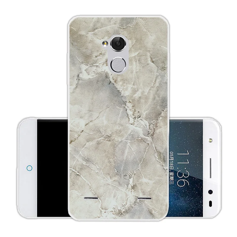 Прозрачные чехлы для телефона ZTE Blade V7 Lite мягкие силиконовые с камнями 5 0 дюйма