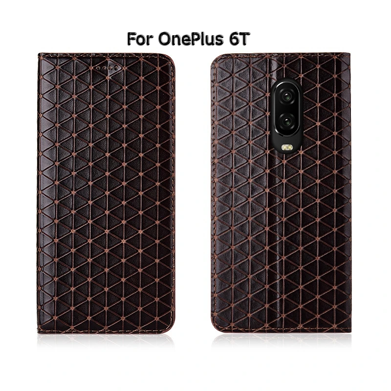 Чехол для телефона из натуральной кожи для Oneplus 1, 2, 3, 3, T, 5, 5, 6, T, 7, T Pro X, откидной Магнитный кронштейн, сумка для карт, чехол для телефона