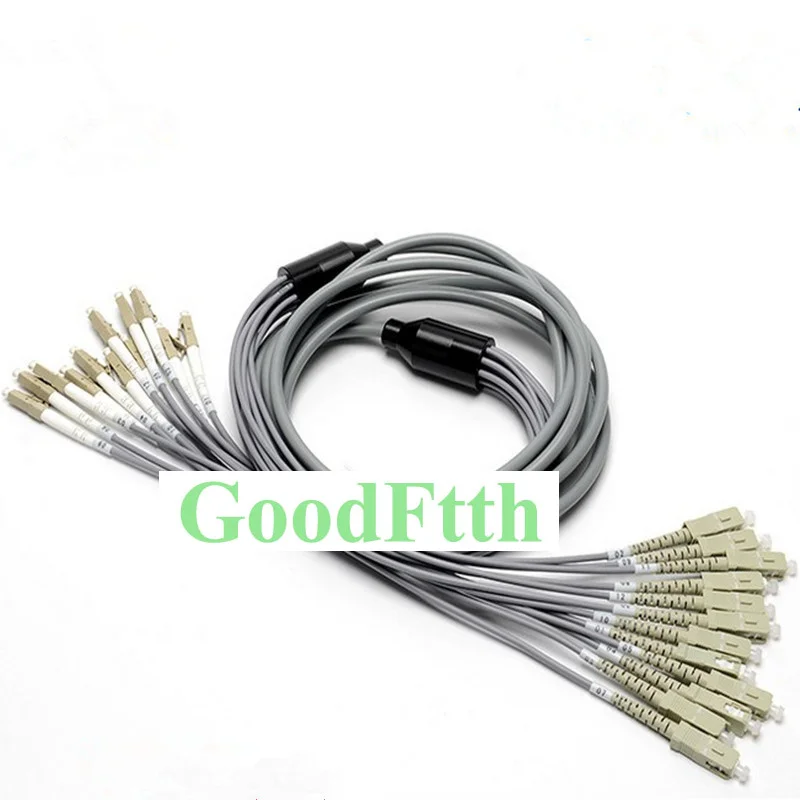 Armoured Patch Cord SC-LC LC-SC Multimode 50/125 OM2 6C GoodFtth 3m 5m 10m 15m 20m 25m