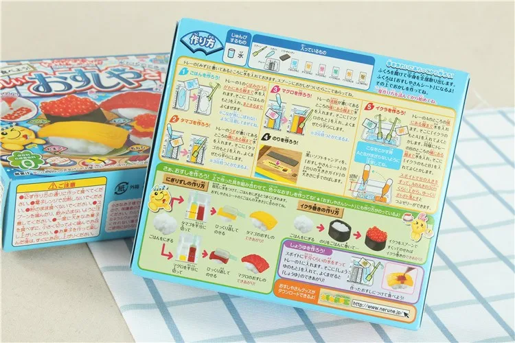 Японский Popin Cookin Kracie суши японская кухня Cookin happy DIY Рождественский подарок ручной работы