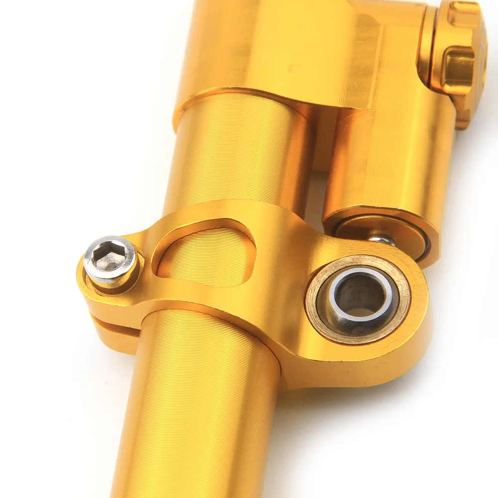 

Motorcycle Universal Stabilizer Damper Complete Steering Mount Bracket For ninja 250 Kawasaki Z1000 Z800 Z750 EX-300 2013-2017
