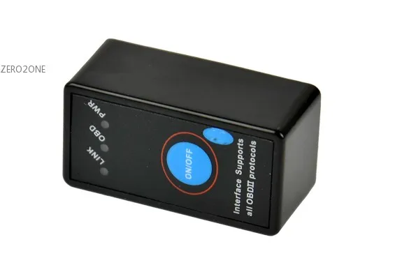2015 новые супер мини ELM327 Bluetooth с выключатель питания CAN BUS OBDII ELM 327 работу Symbian оптово