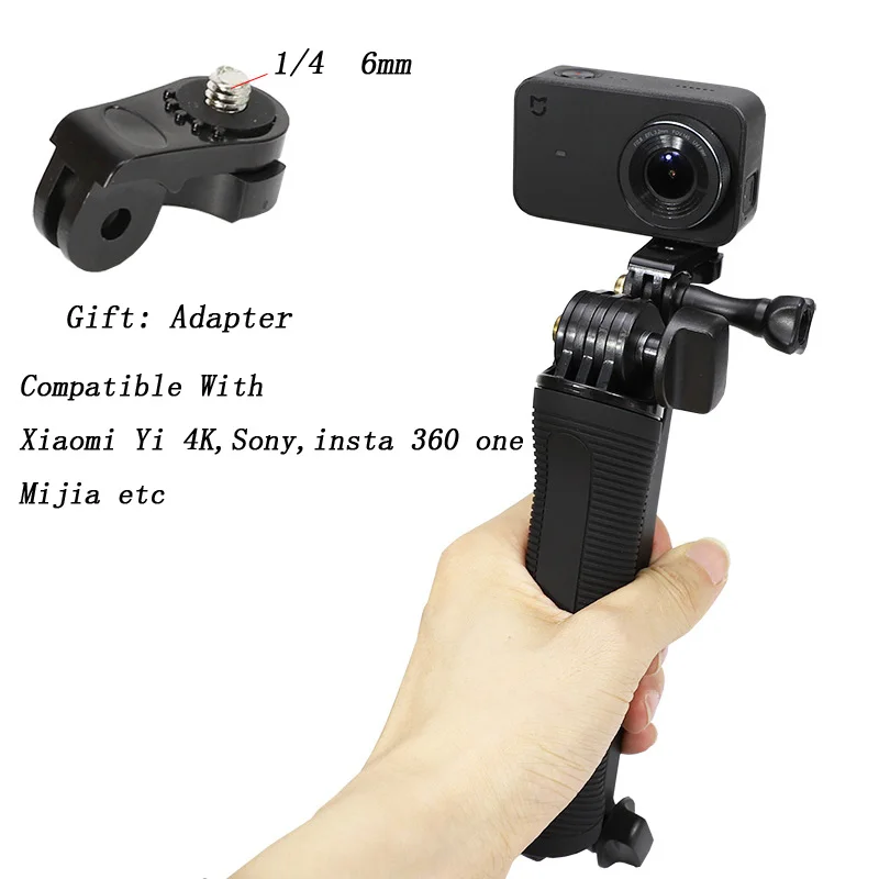 3 Way сцепление Водонепроницаемый монопод палка для селфи экшн камеры Gopro Hero 9 8 7 6 5 4