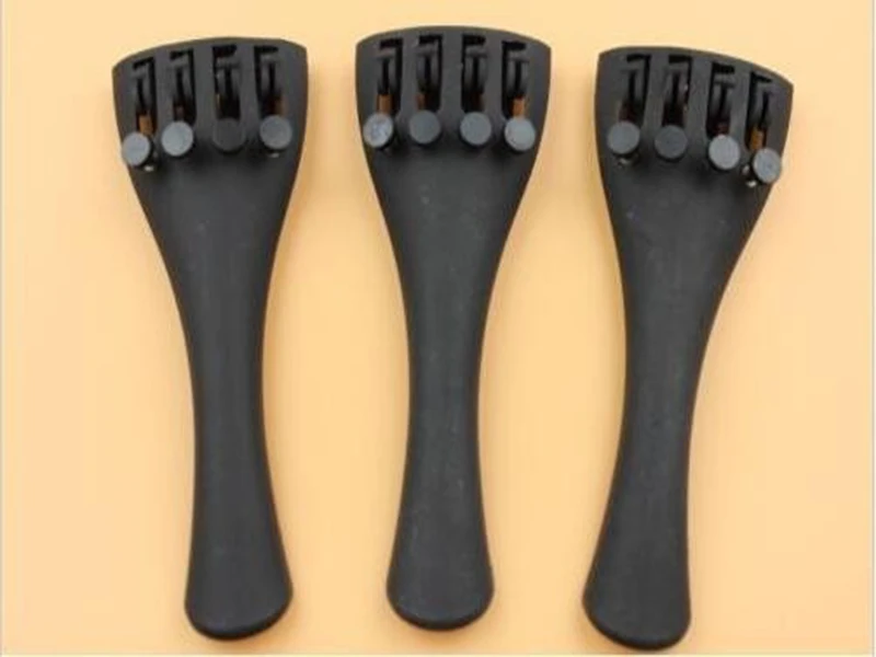 

3 pcs high quality carbon fiber 4/4 Violin Tailpiece.Violin accessories part
