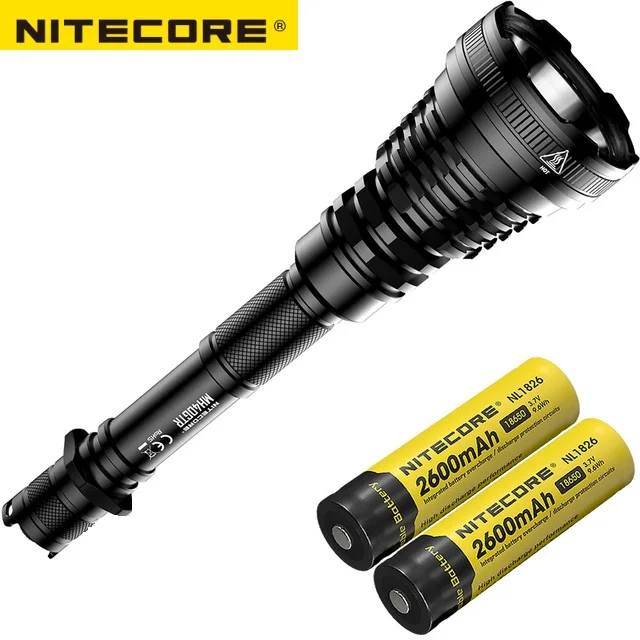 Светодиодный тактический перезаряжаемый фонарик NITECORE MH40GTR CREE XP L HI V3 1200 люмен