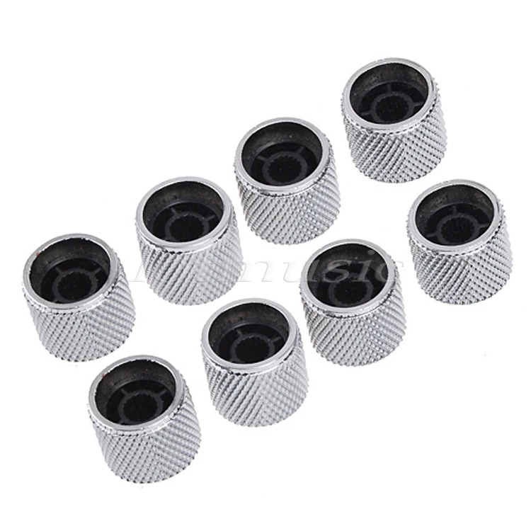 8 * хромированные купольные ручки для гитары/детали басов замены гитары Fender|dome