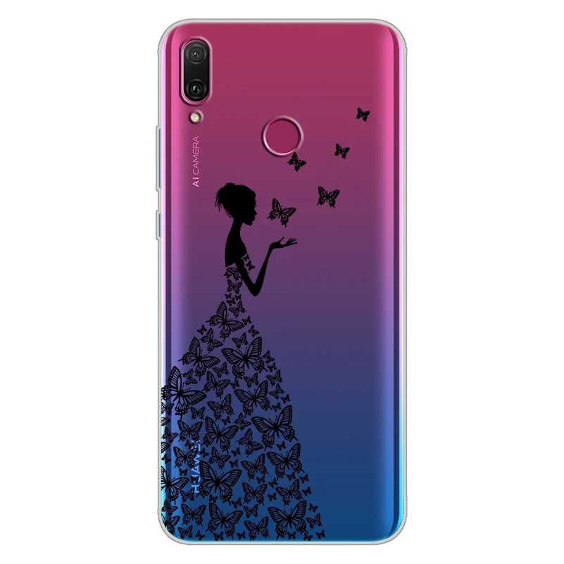 ciciber Phone Case for Huawei Honor 10 9 8 lite 7A 8C 8X Note V10 Play Y9 Y7 Y6 Y5 Y3 Pro Prime 2017 2018 2019 Soft Cover Funda |