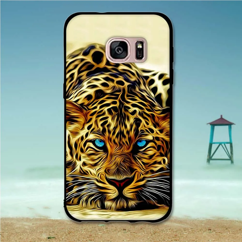 Чехлы для Samsung Galaxy S7 роскошный 3D рельефный рисунок мягкий силиконовый