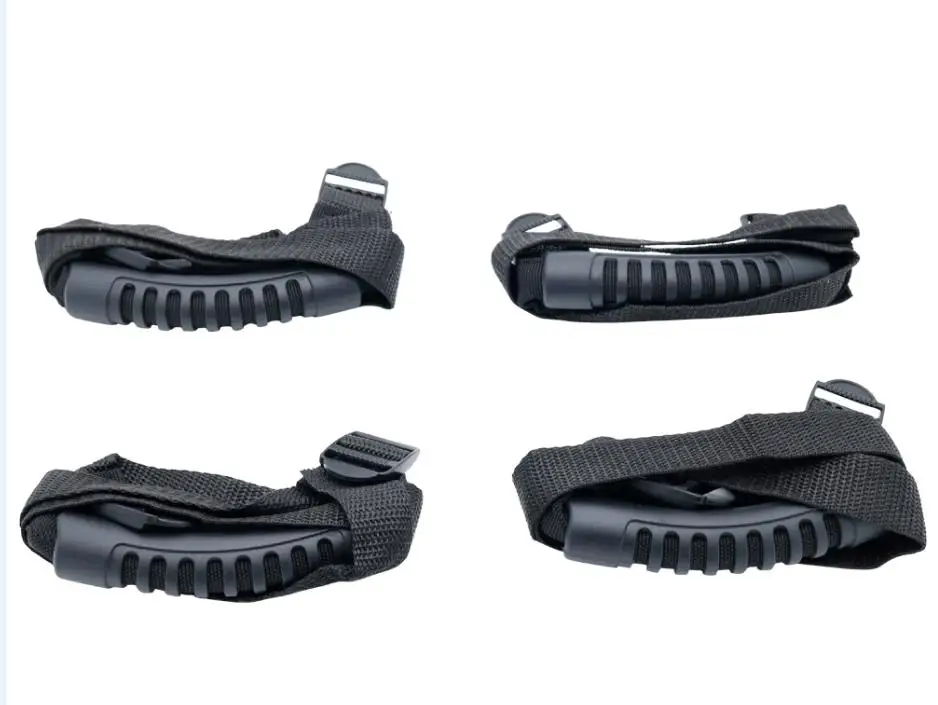 4pcs black 4 шт. рулонная рукоятка захватные ручки ручка крепкий прочный костюм для Jeep Wrangler YJ TJ JK JL JLU Sports Sahara Freedom 1995 - Название цвета: 4pcs black