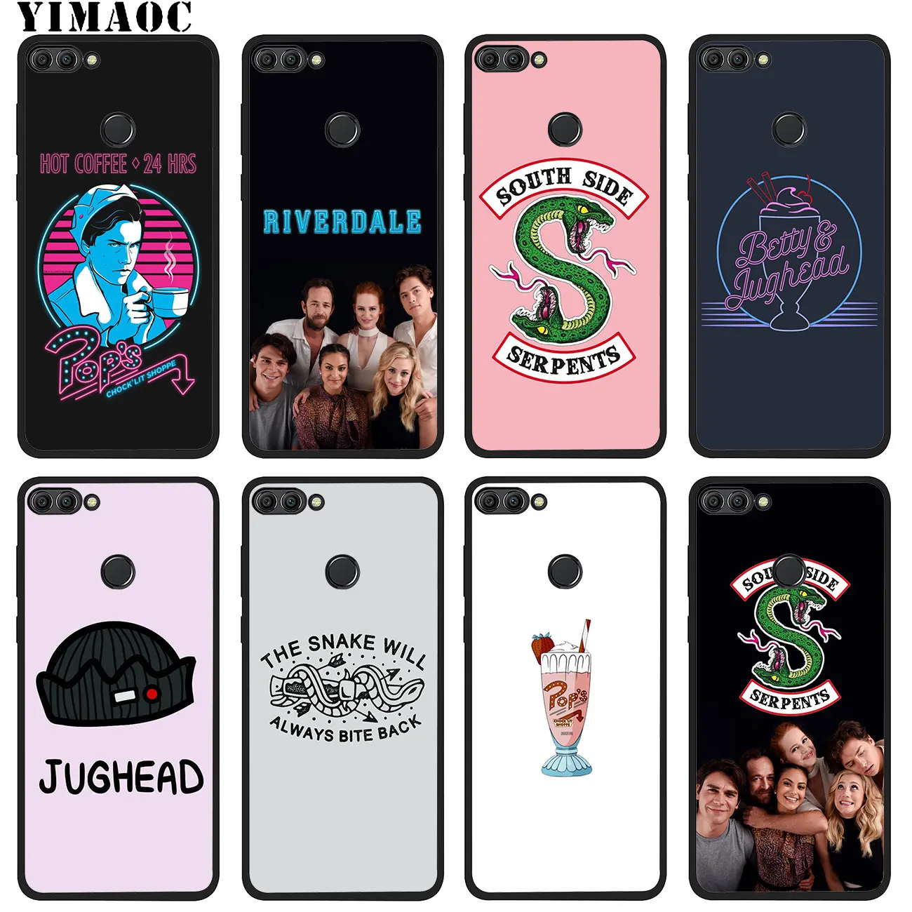 Мягкий силиконовый чехол YIMAOC Riverdale South Side Serpents для Huawei Honor 20 Pro 8C 8X 8 9 9X 10 Lite 7X 7A