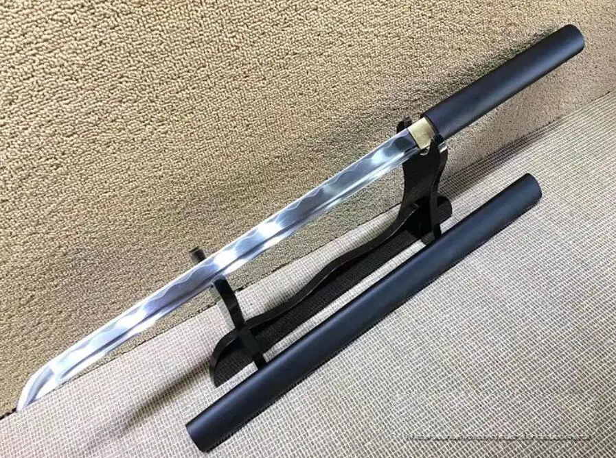 Ручная ковка японский самурайский меч катана лезвие из углеродистой стали|blade
