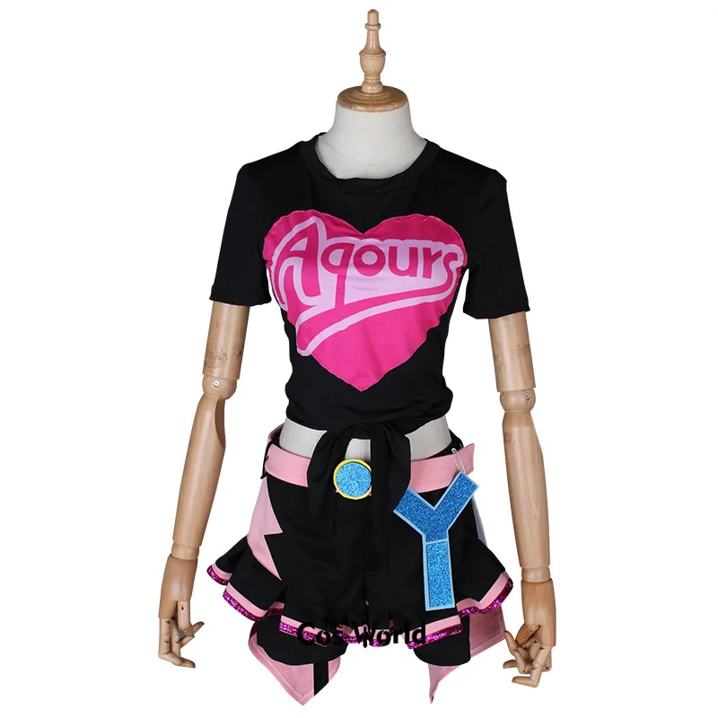 Love Live Sunshine Miracle Wave Watanabe You пальто Топы Брюки Униформа костюм аниме косплей костюмы