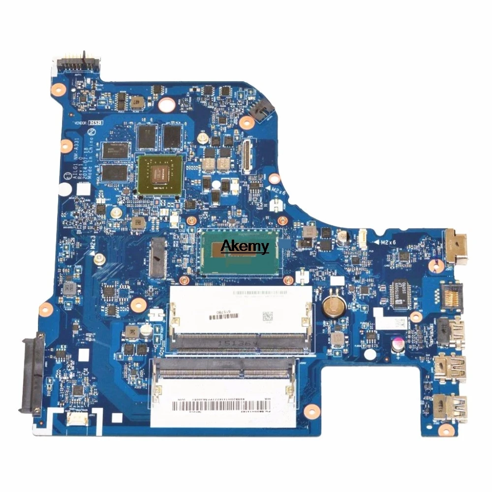 G70 80 для Lenovo 70 B70 Z70 I7 5500U материнская плата AILG NM A331 Rev1.0 DDR3L с 2GB GPU тест 100%
