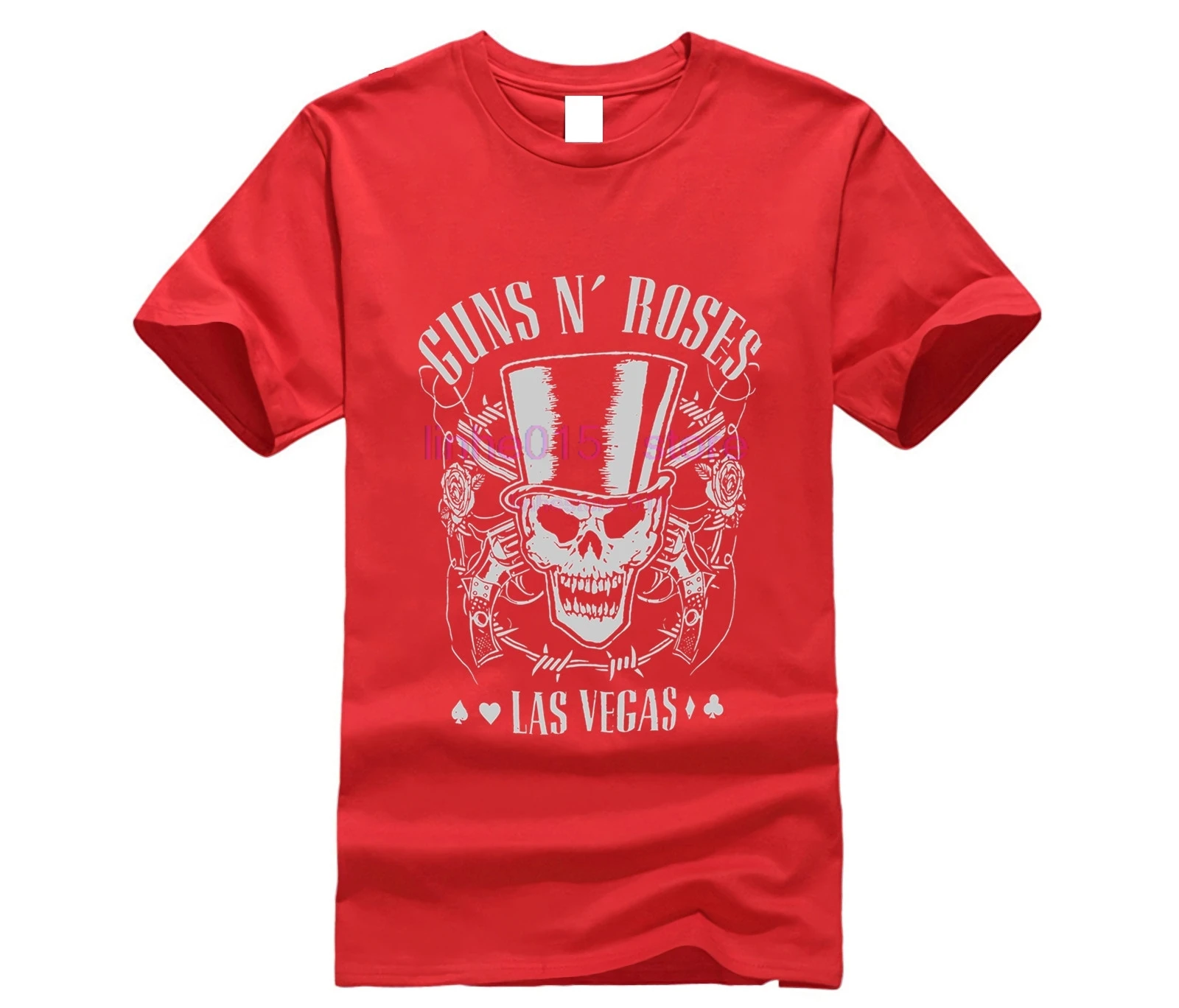 Мужская футболка guns N Roses Flower Skull Tee винтажная хлопковая белая забавная Новинка |