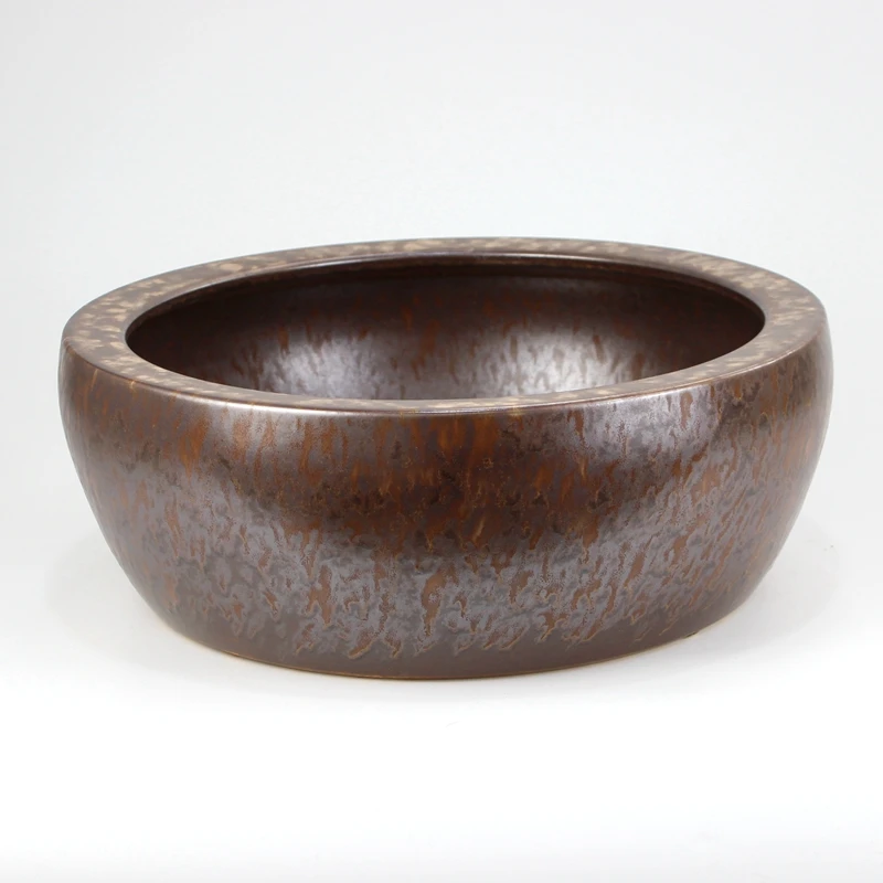 Ванная комната высокая температура выгорела дизайнерская раковина коричневые