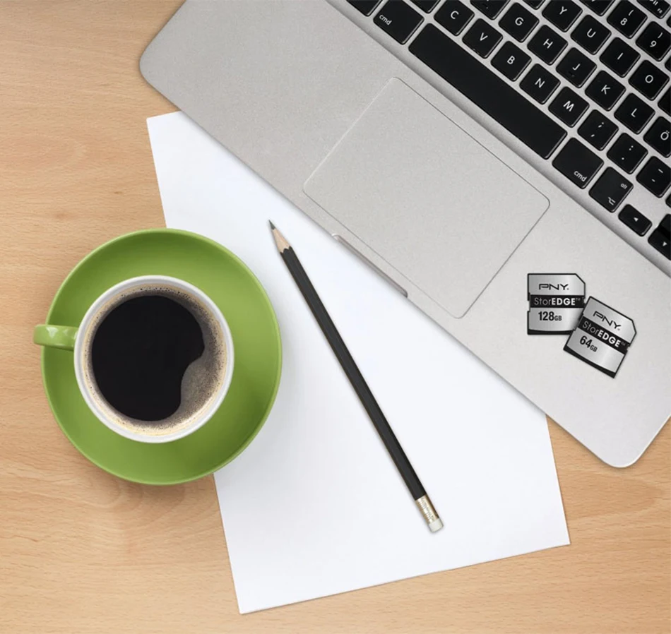 PNY StorEDGE SD card for Apple 64GB 128GB  90MB.S SDXC Storage Card for MacBook Air Mac Pro Retina monitors High Speed