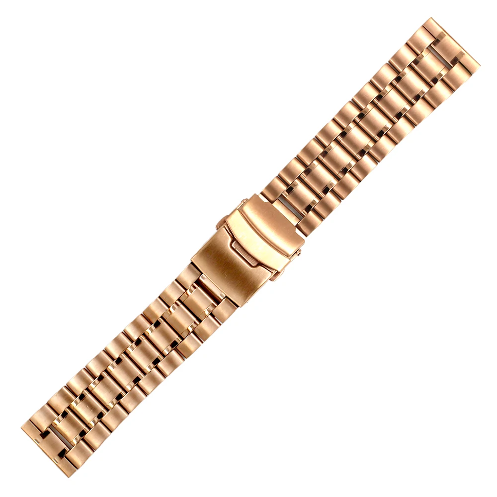 

Stainless Steel Watch Band for Patek Philippe Blancpain 18mm 20mm 22mm 24mm Men Women Metal Strap Belt Wrist Loop Bracelet + Pin