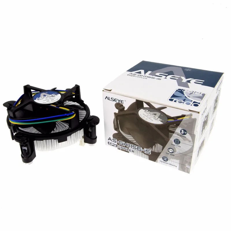 ALSEYE 90 мм кулер для процессора с радиатора TDP 85W кулер для LGA 1155/1151 /1150/1156 Включены Термальность смазки