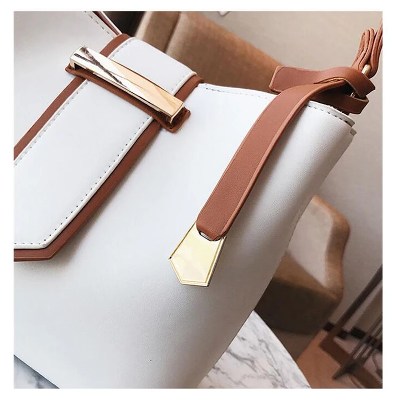 GESHILANXI 2017 New Shoulder Bag Cross body PU Leather Designer Brands Luxury Female Bucket bags Top-handle Women Handbag | Багаж и сумки