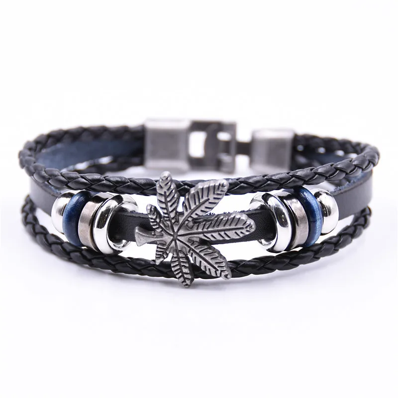 YIZIZAI кожаные браслеты с орлом для мужчин и женщин Pulseira Masculina Bileklik Femme Pulseiras Homme