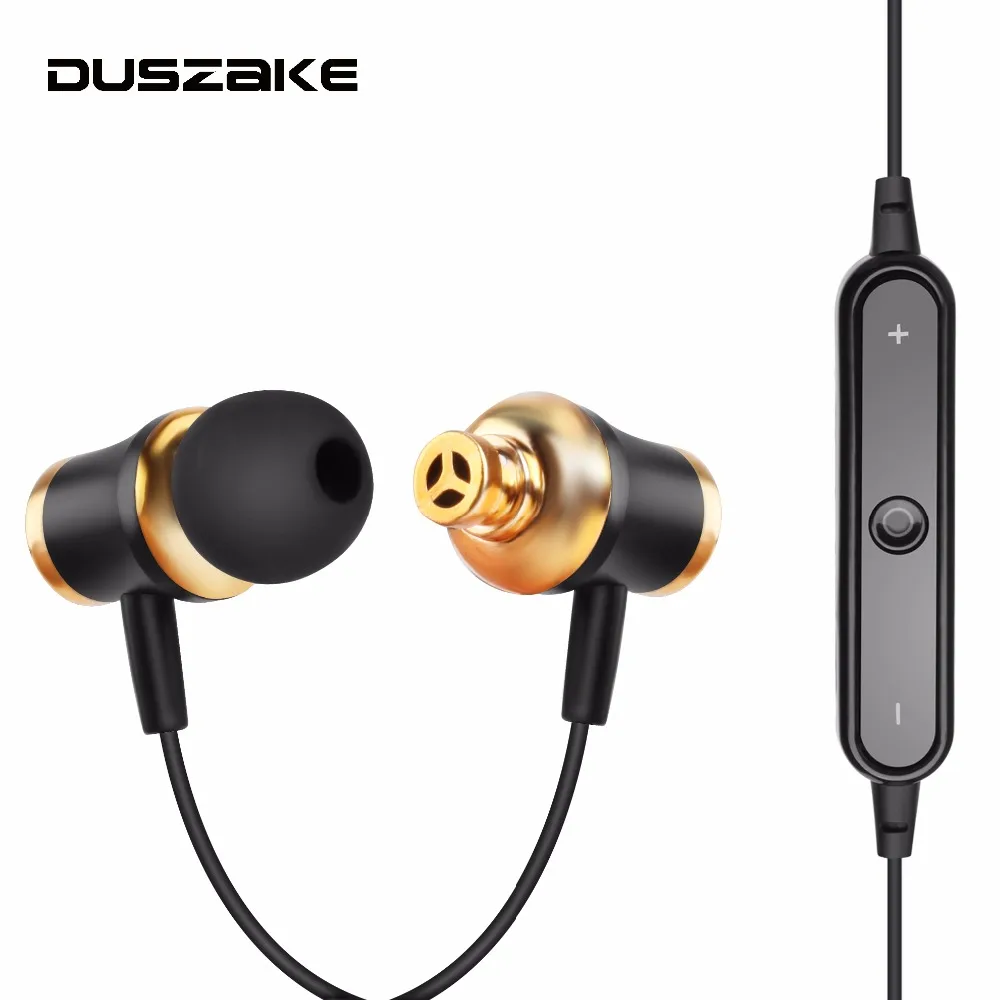 Duszake S6 спортивные Bluetooth наушники беспроводные наушники Bluetooth гарнитура для бега с микрофоном Стерео Динамические наушники микрофон