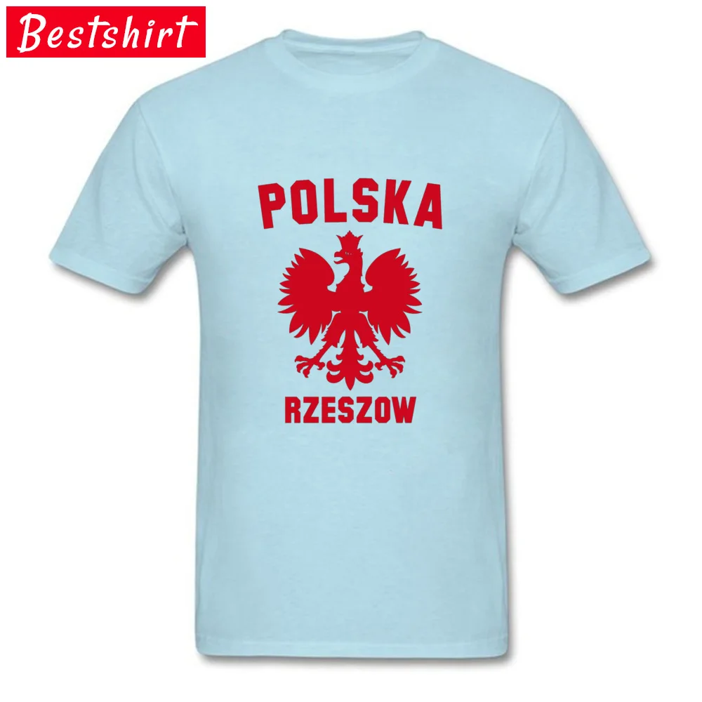 Футболка с красным логотипом polска RZESZOW футболка принтом 100% хлопок одежда