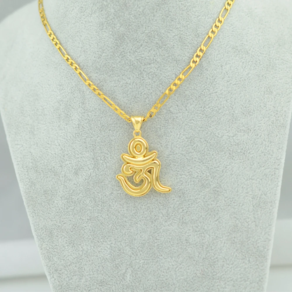 Ювелирные изделия для йоги оптом ожерельлье Ом индийский символ Мандала