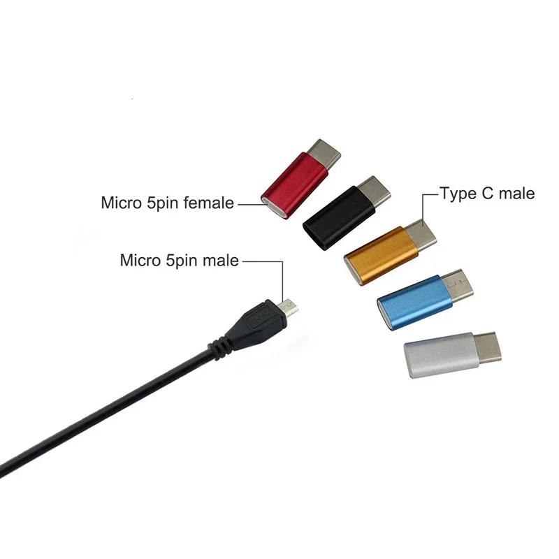 Micro USB к type C для One Plus 6 3 5 OnePlus 6 samsung Galaxy Note 8 9 S8 S9 Plus type C к разъему Usbc type-c адаптер