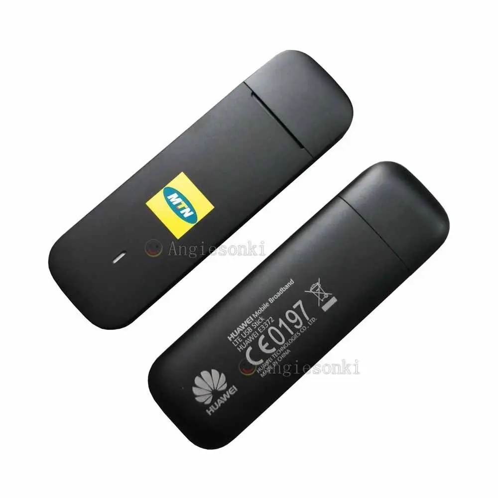 Разблокированный мобильный USB ключ Huawei 150 Мбит/с 4G LTE HiLink E3372 800/900/1800/2100/2600