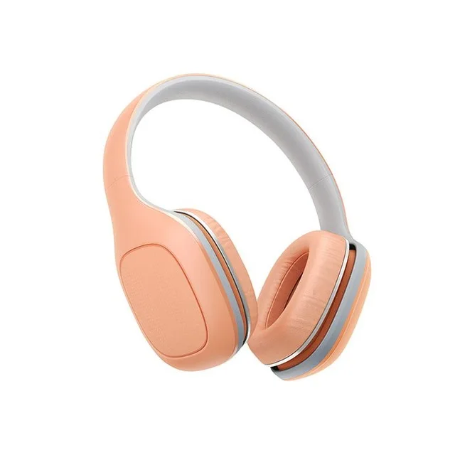 Xiaomi mi наушники легкая версия 3,5 мм стерео музыка HiFi mi гарнитура удобные наушники для мобильных телефонов Спорт - Цвет: Orange
