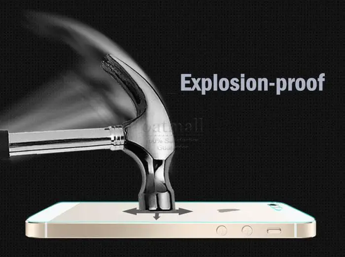 10 шт = 5 передняя + Задняя 0 26 мм закаленное стекло для Apple iPhone 4 4S защитная пленка на