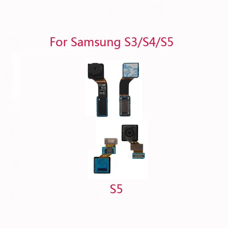100% Новинка для Samsung S3/S4/S5 фронтальная и задняя камера маленькая основная i9300/i9500/G900F