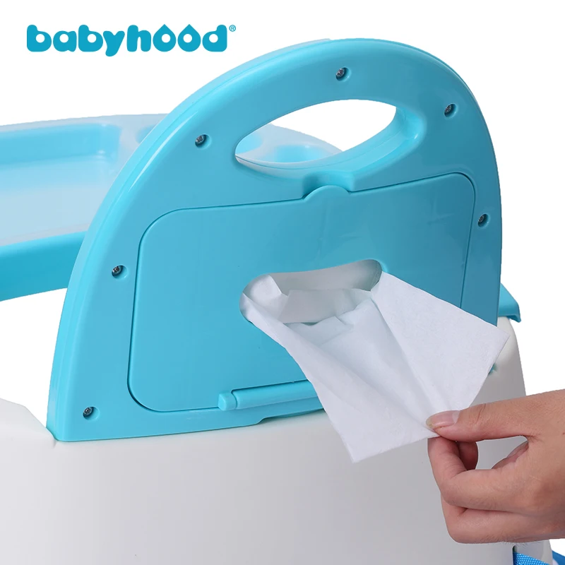 Пластиковое детское кресло-бустер обеденный стол стул спинка портативный