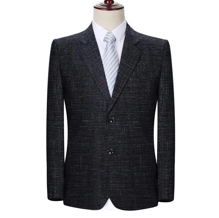 

Spring autumn middle-aged coats casual jacket men blazer european slim fit clothes mens suit casaco jaqueta masculina business