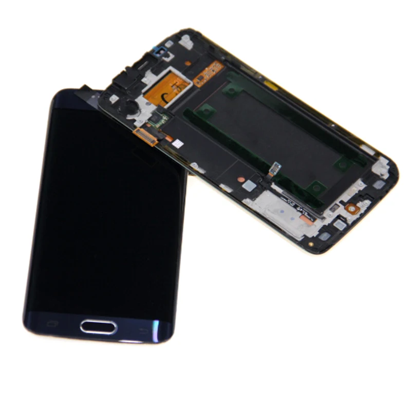 ЖК дисплей для Samsung Galaxy S6 Edge G925 G925F сменный сенсорный экран с цифровым