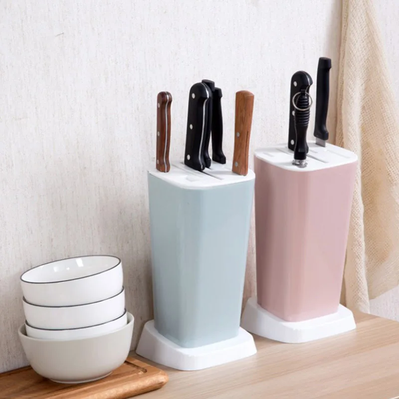 Новая стойка для ножей креативный пластиковый держатель кухонных