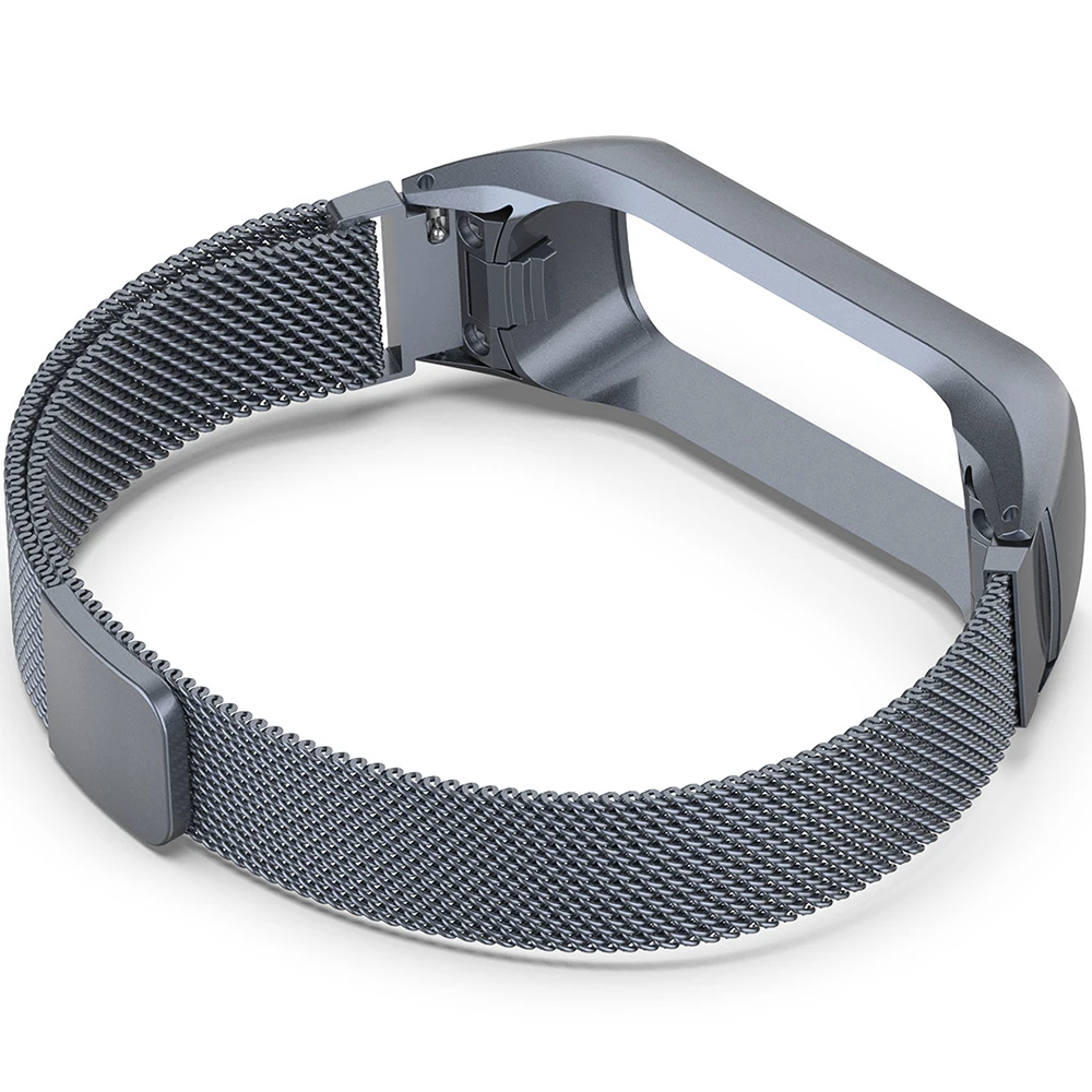 Laforuta высокое качество Миланская петля Нержавеющая сталь ремешок для samsung Galaxy Fit-e Браслет спортивный сменный ремешок для SM-R375