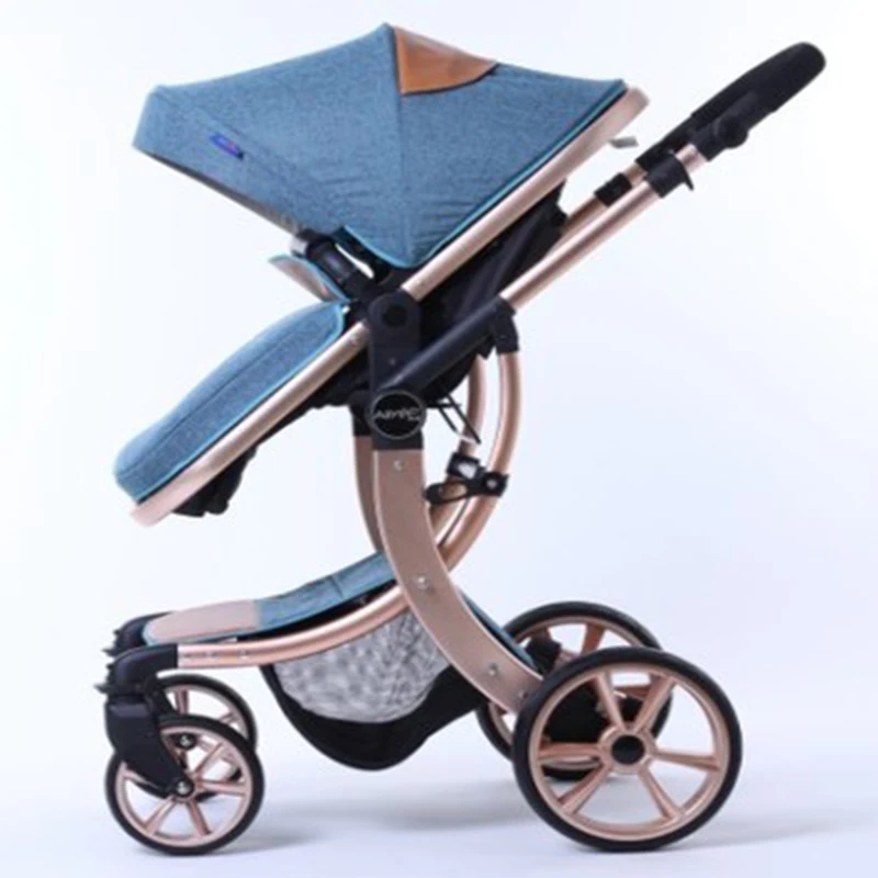 Горячий русский зимой и летом громких детская коляска может сидеть четыре сезона